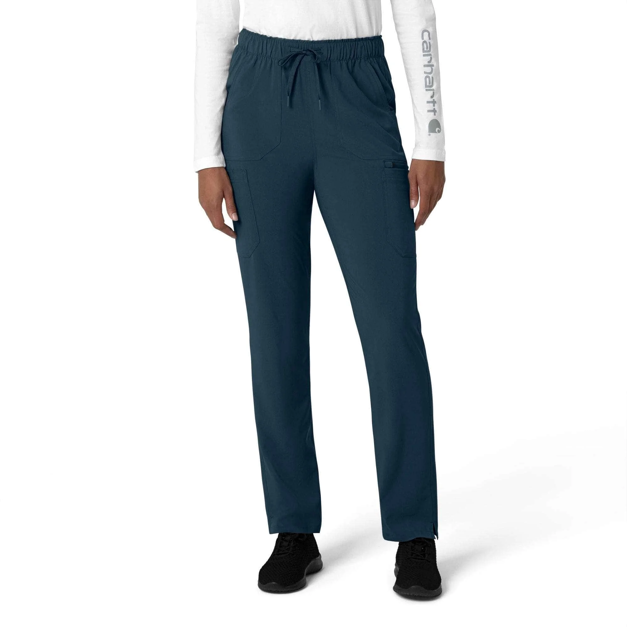 Women's Force Cross-Flex Straight Leg Cargo Scrub Pant - 1