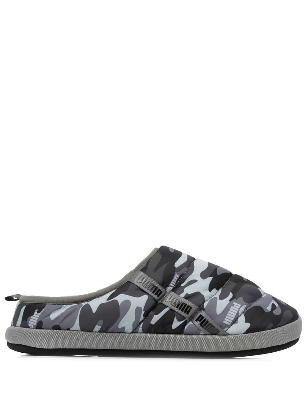 Scuff camouflage print slippers - 1