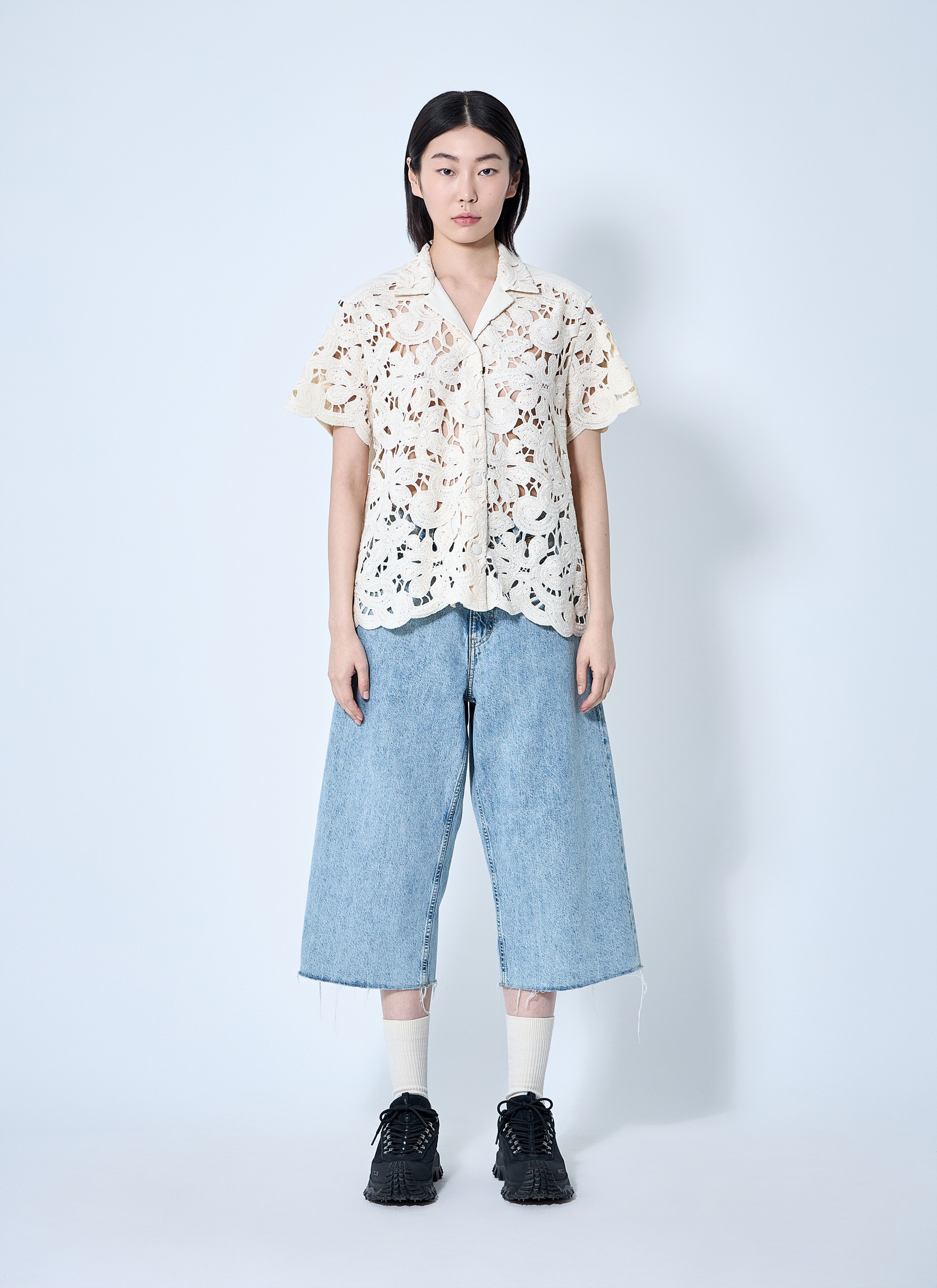 Short Sleeve Button-Down Shirt - 2