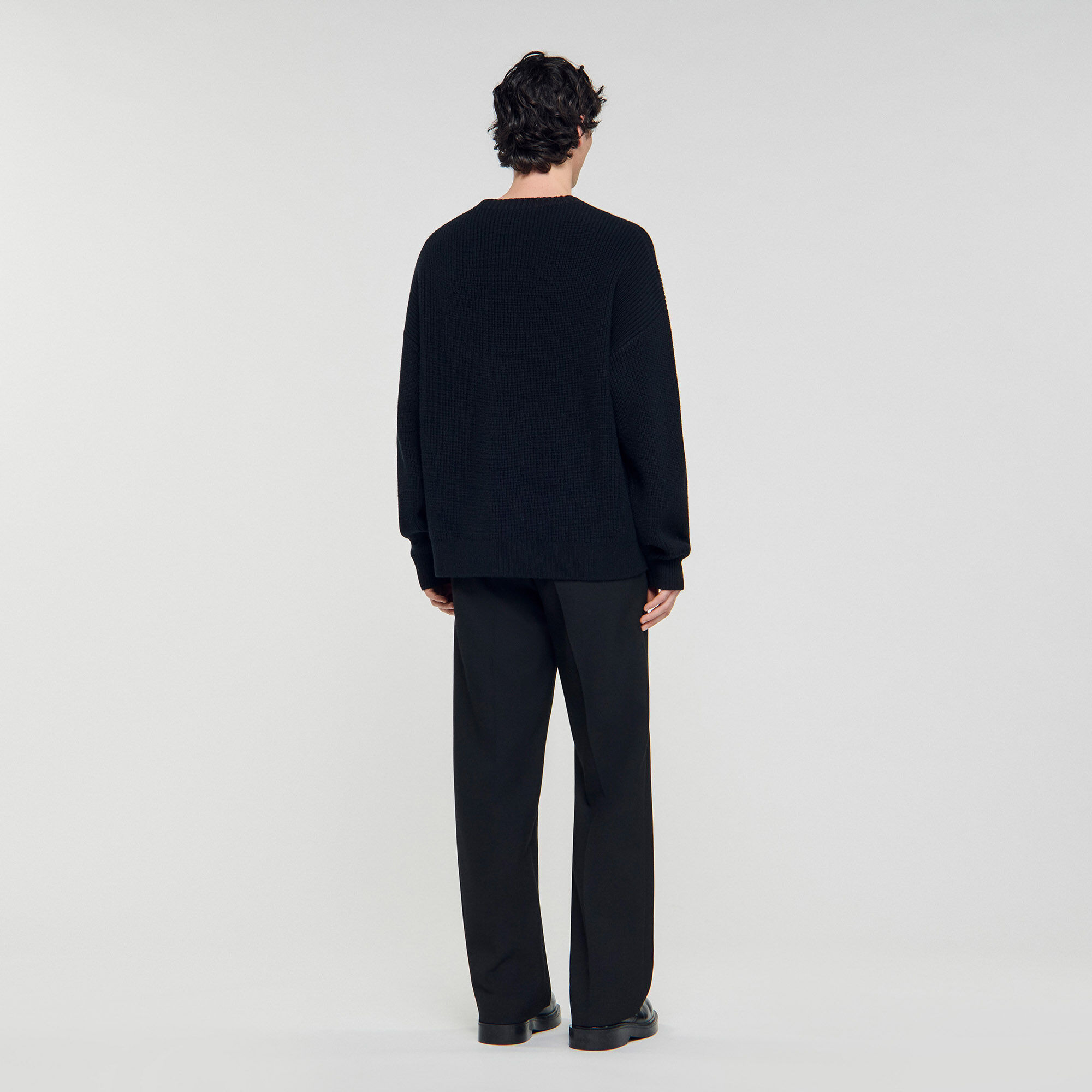 RIB KNIT SWEATER - 5