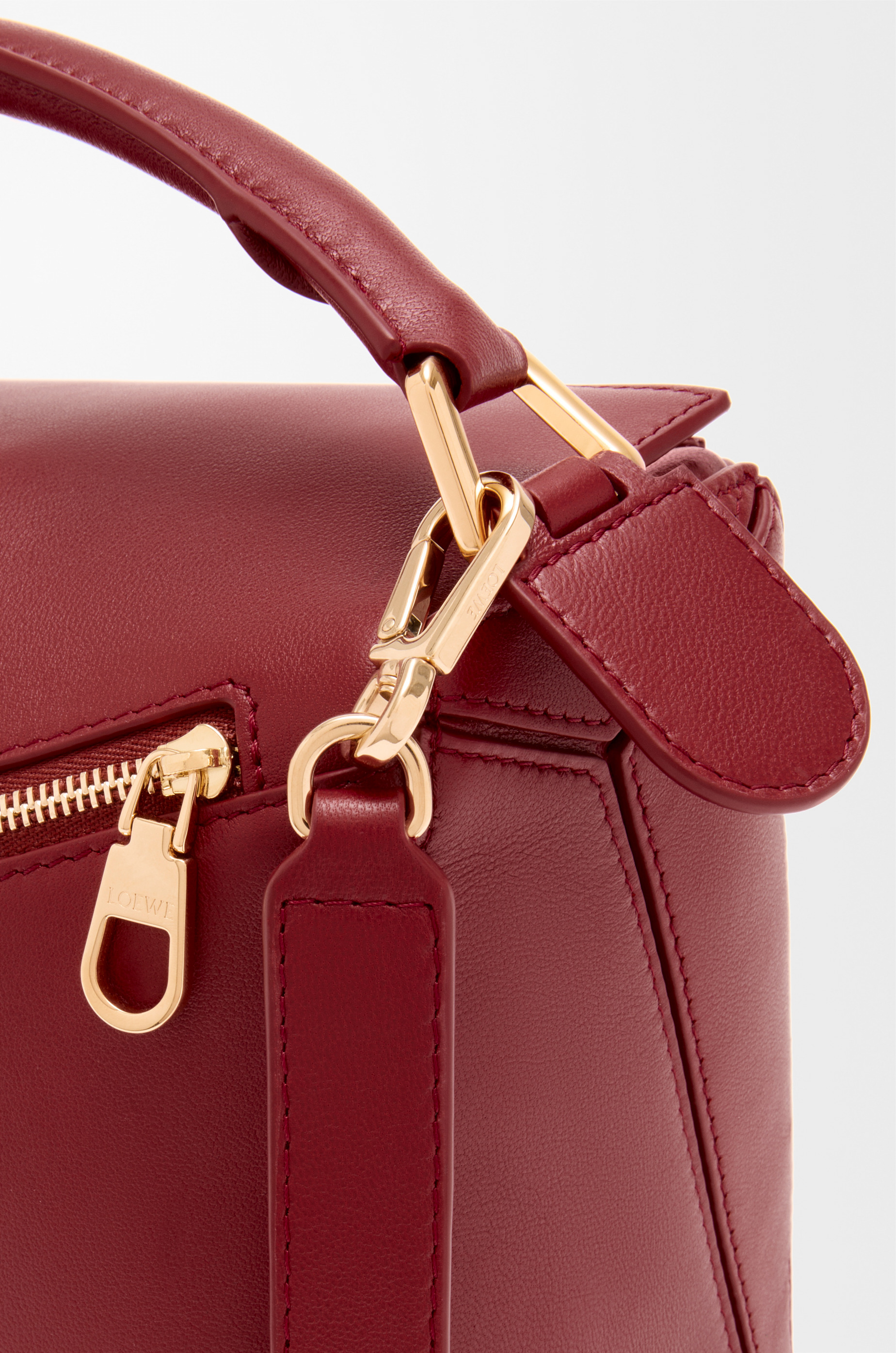 Small Featherlight Puzzle bag in nappa lambskin - 13