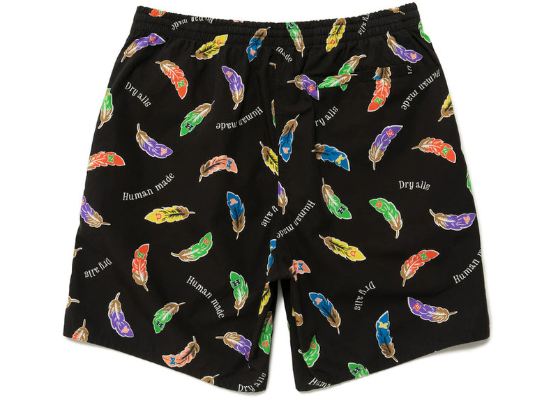 Human Made Human Made Feather Shorts Black outlook