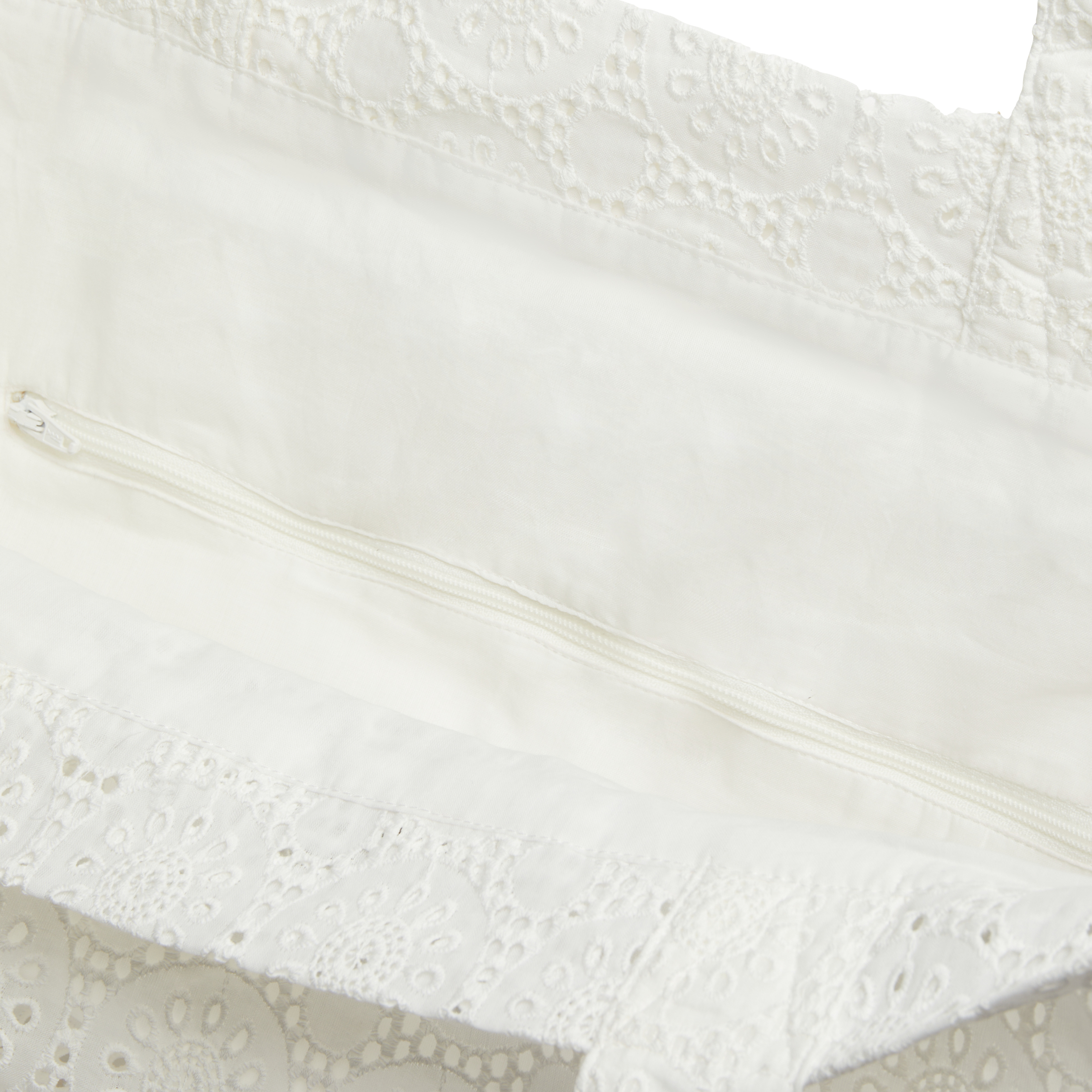 Unisex Cotton Beach Bag Broderies Anglaises - 4