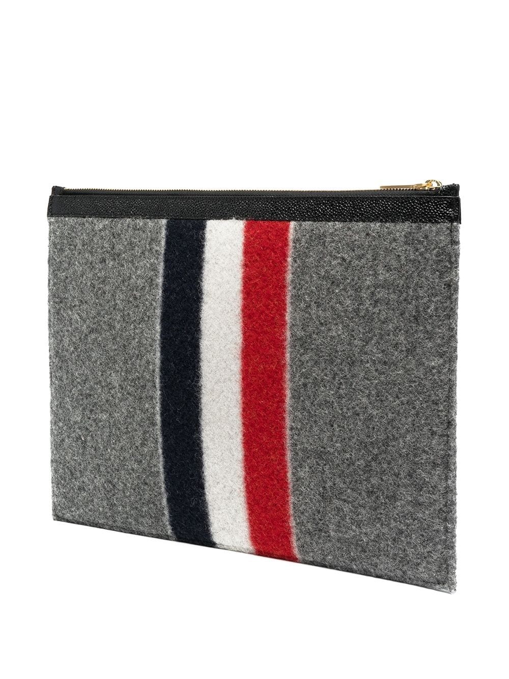 RWB stripe clutch bag - 3