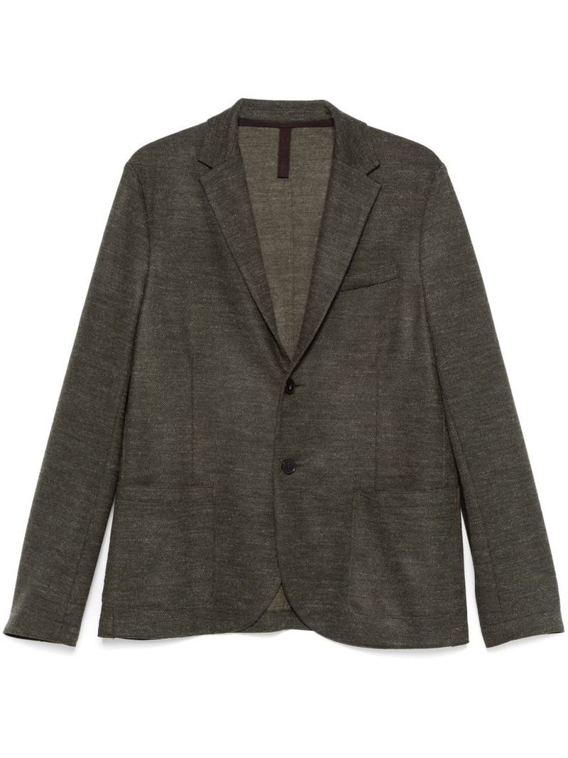 mélange-effect blazer 1
