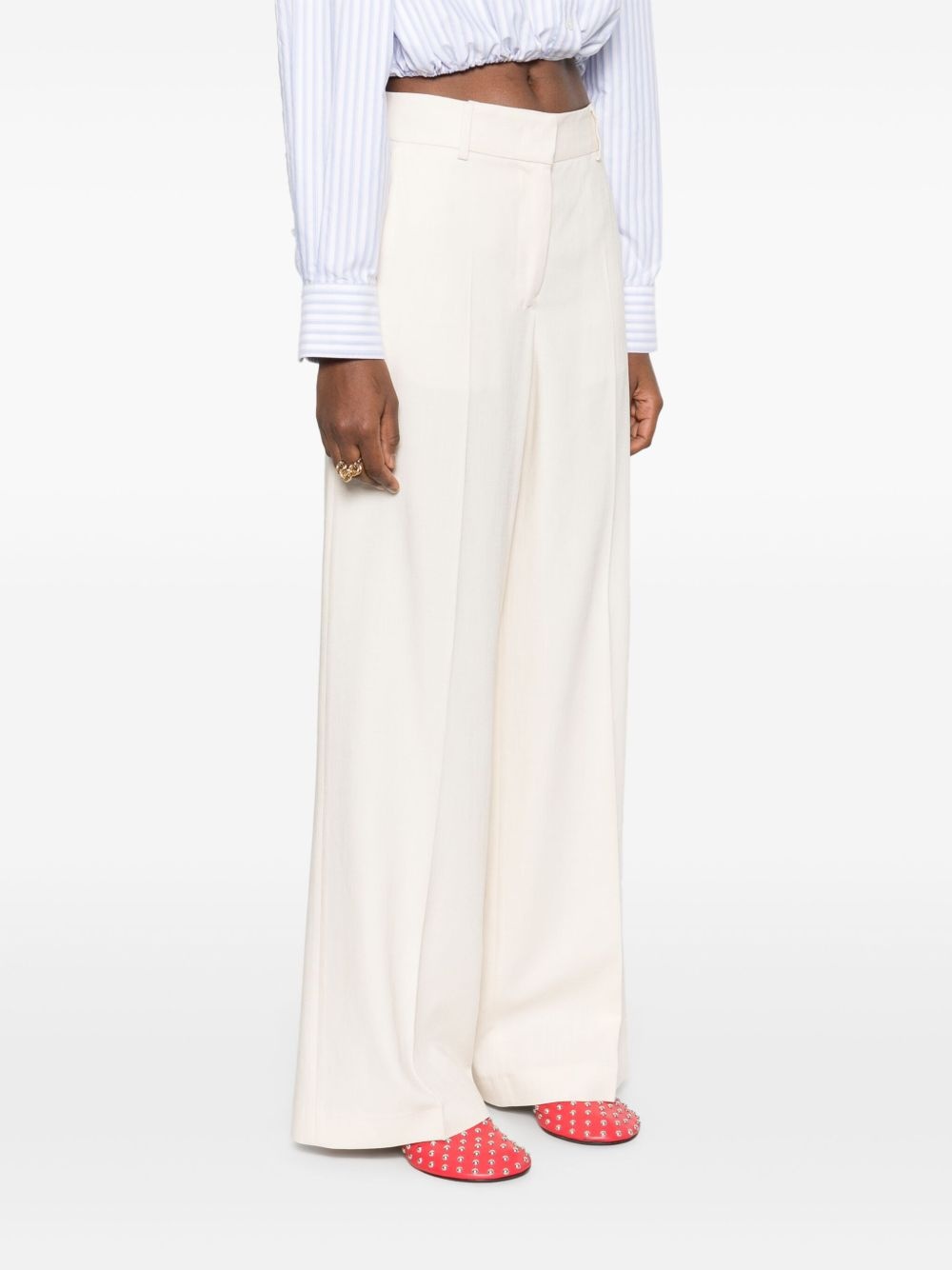 pressed-crease trousers - 3