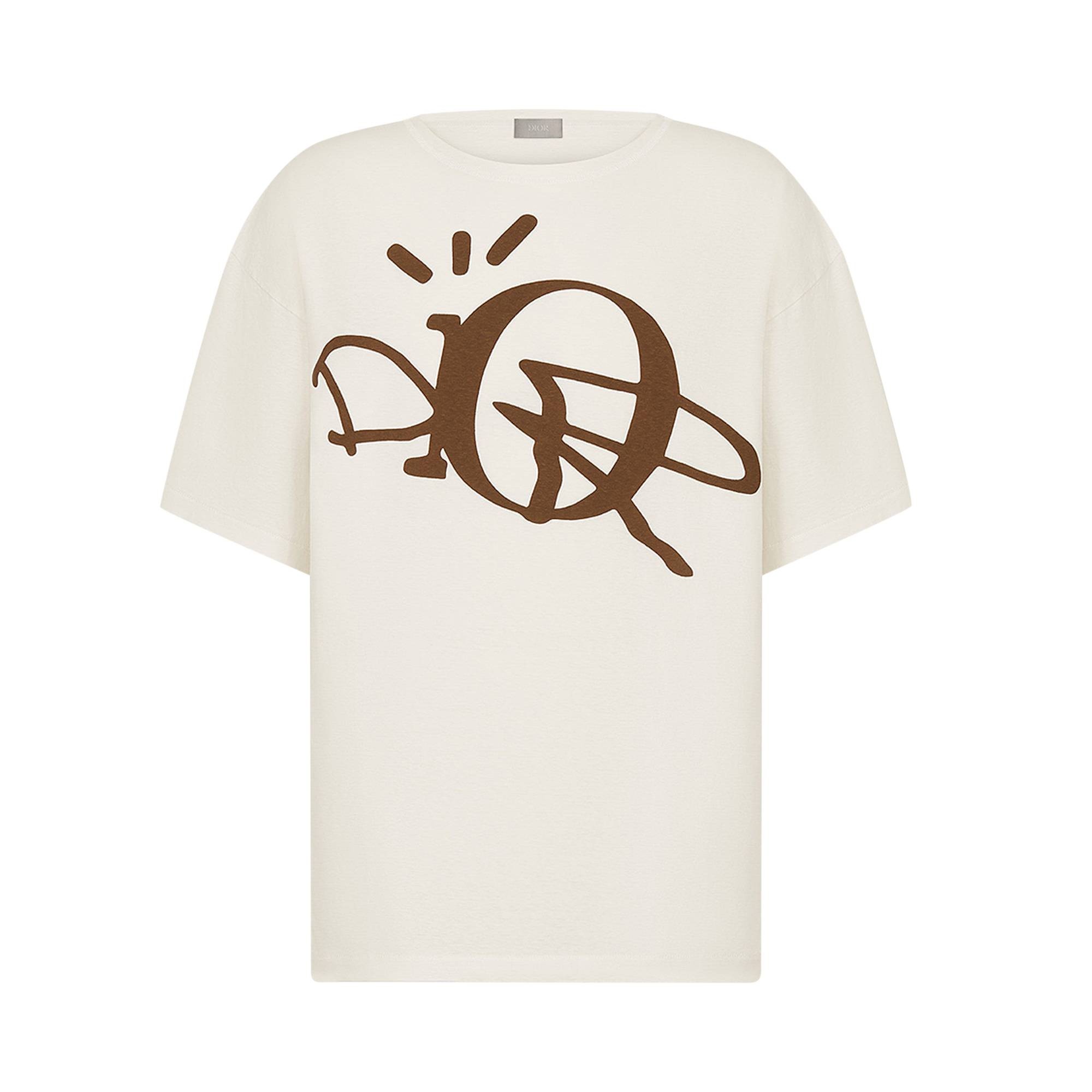 Dior x Cactus Jack Oversized T-Shirt 'White' - 1