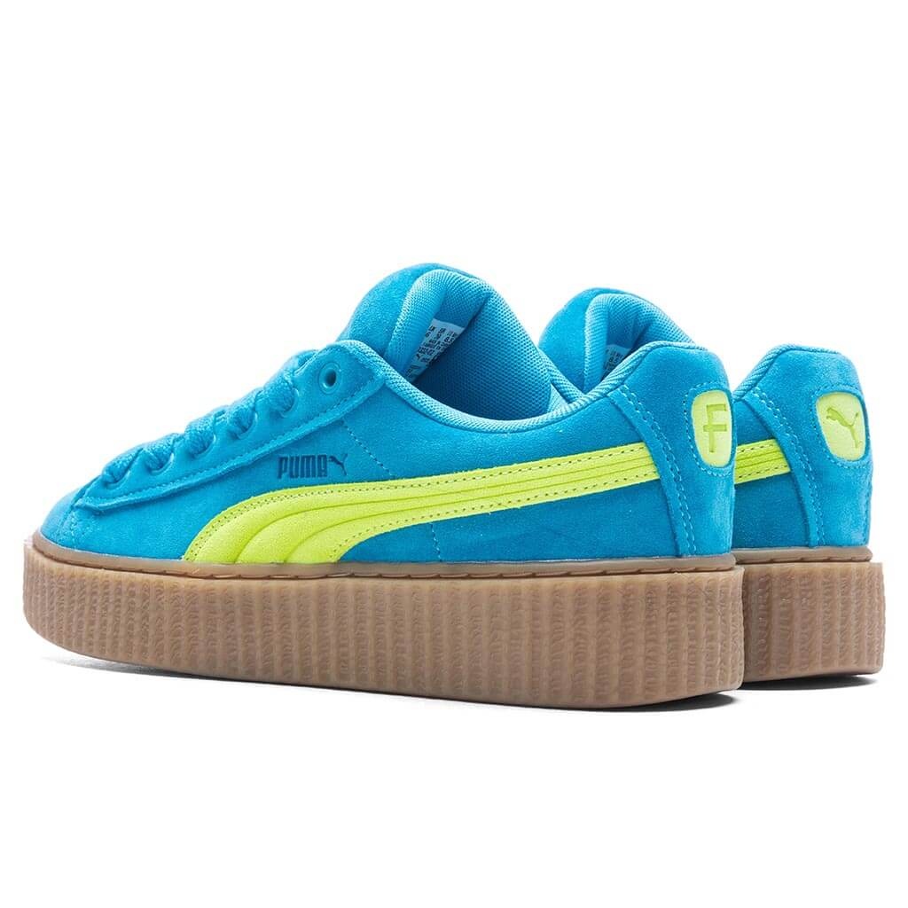 PUMA X FENTY WOMEN'S CREEPER PHATTY - SPEED BLUE/LIME POW/GUM - 3