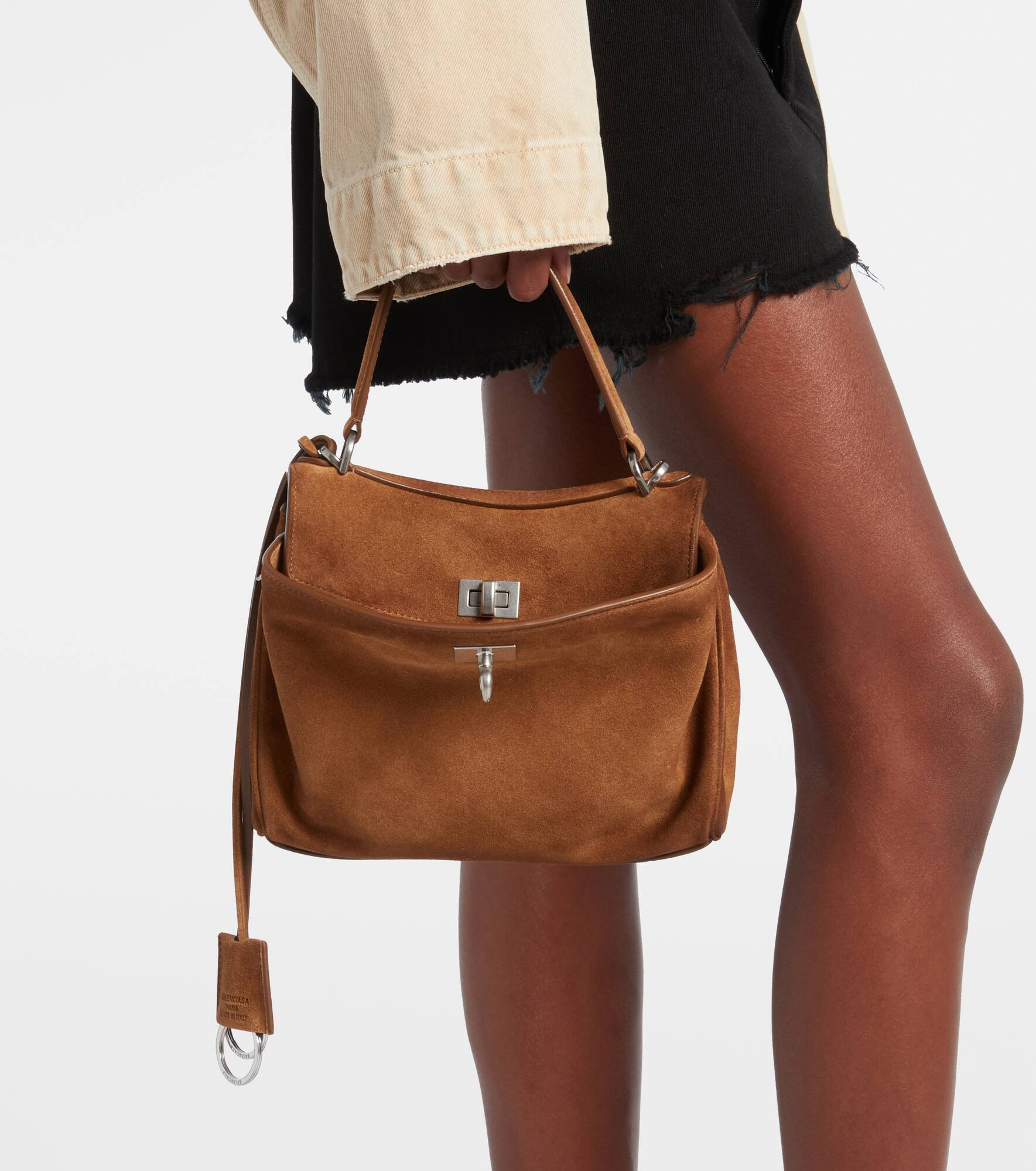 Rodeo Mini suede tote bag - 2