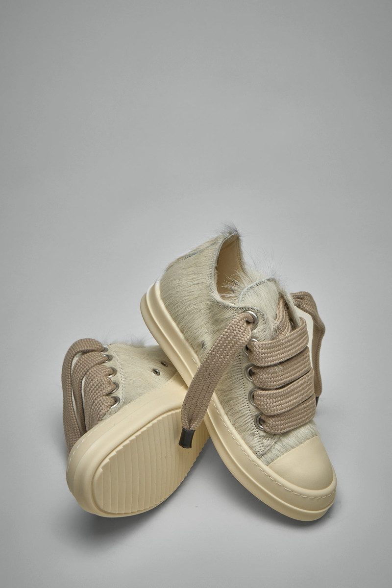 Rick Owens Jumbolace Low Sneaks outlook