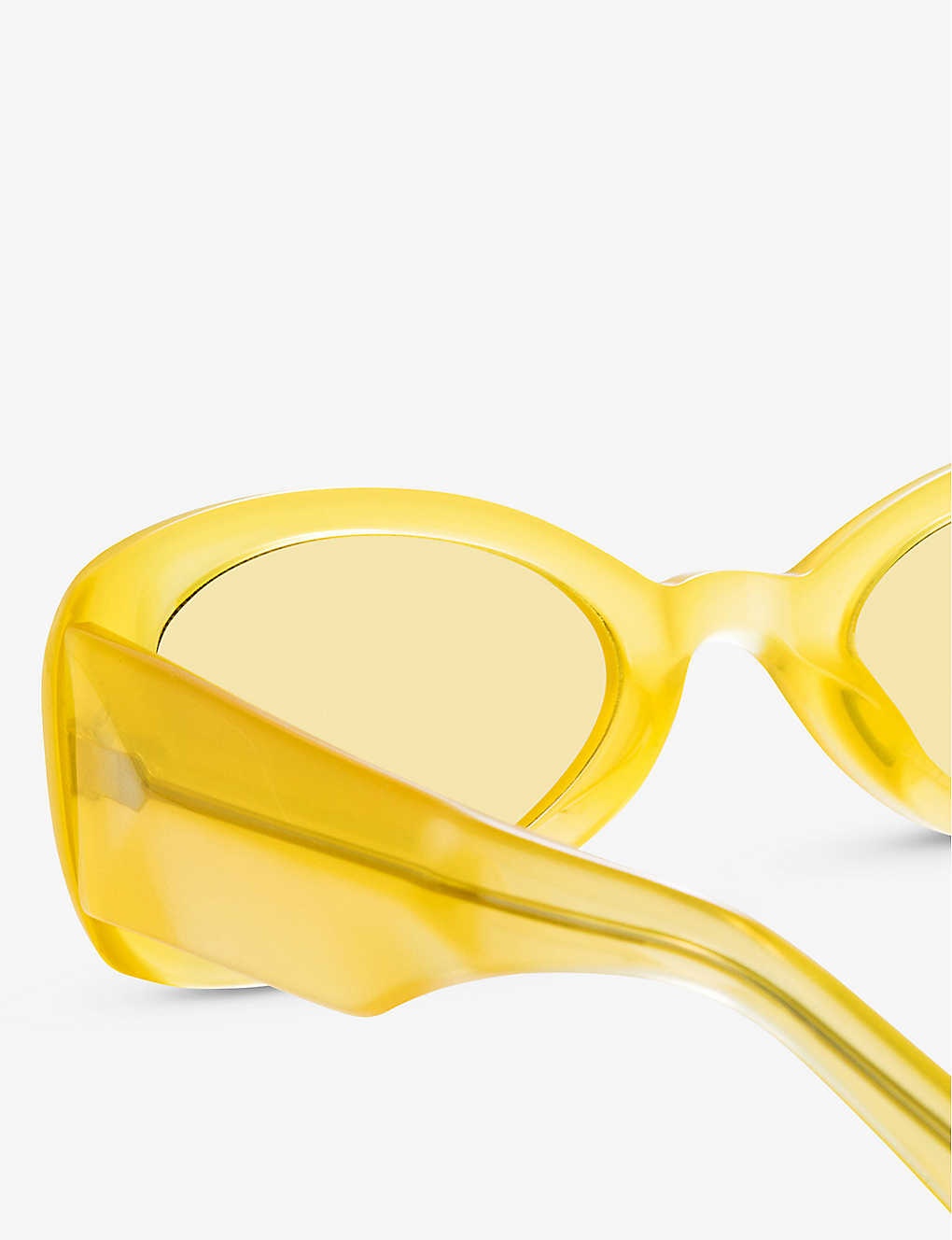 Linda Farrow x Dries Van Noten oval-frame acetate sunglasses - 2