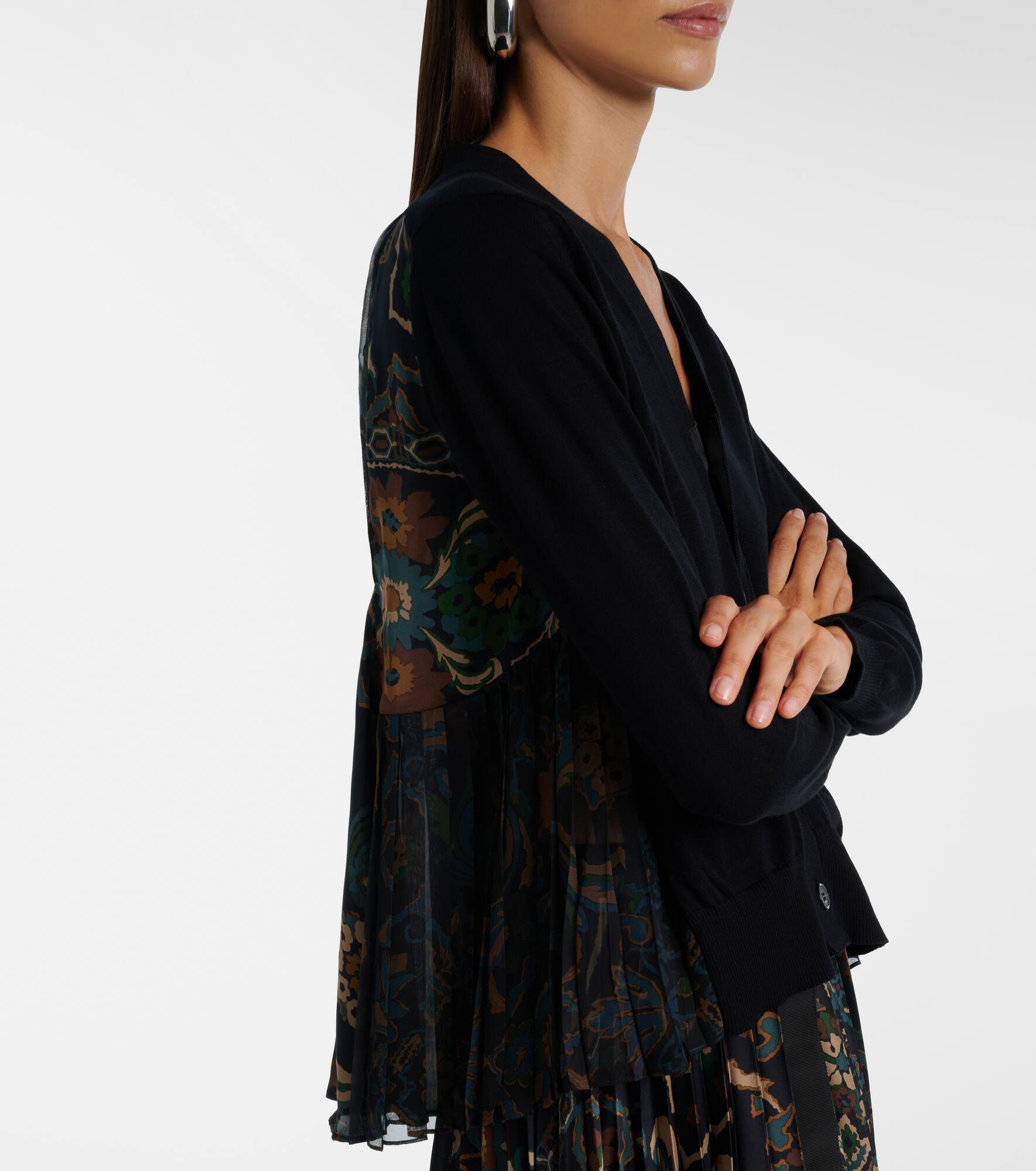 Cotton tulle cardigan - 5