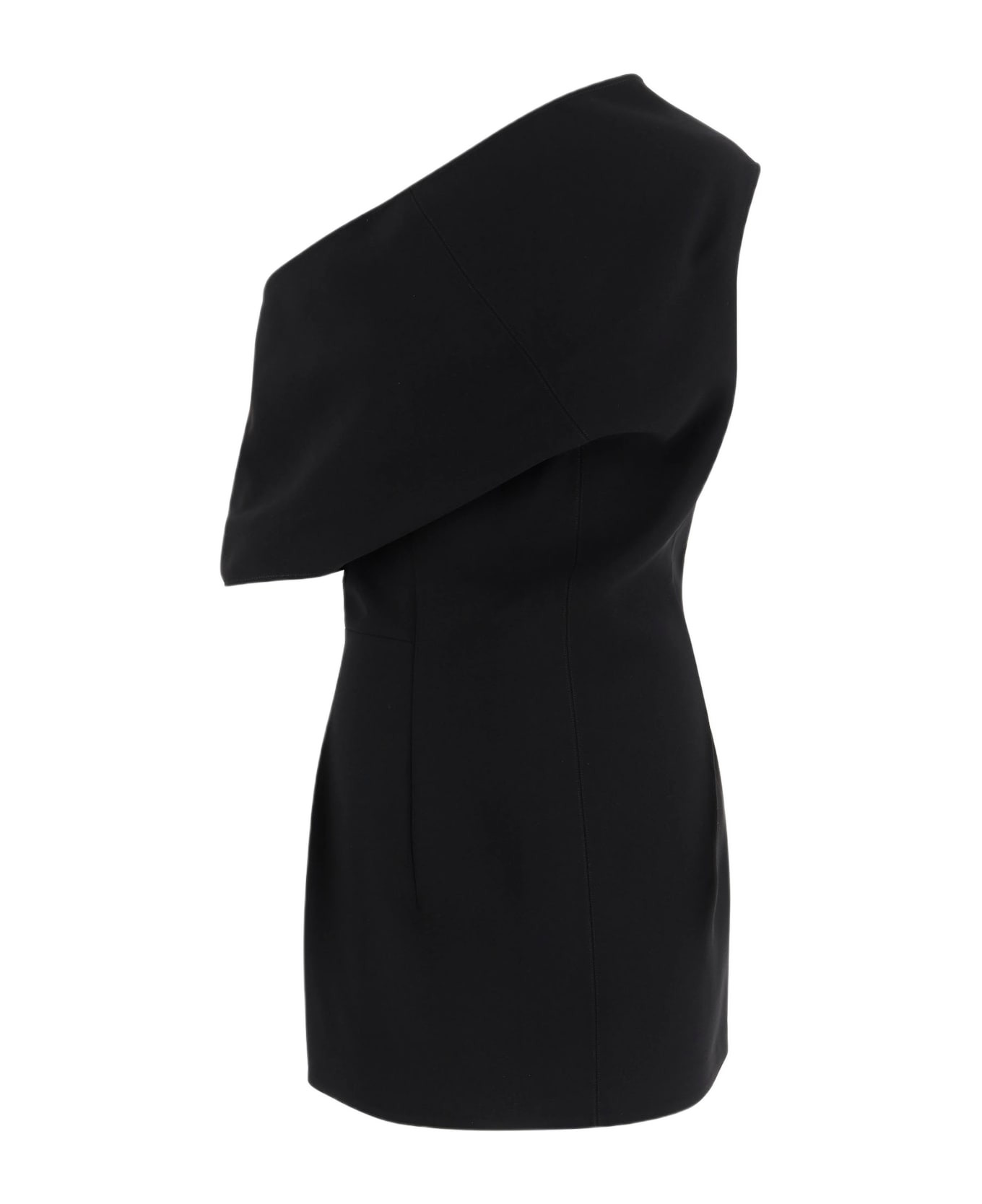 One-shoulder Fish Dress - 1