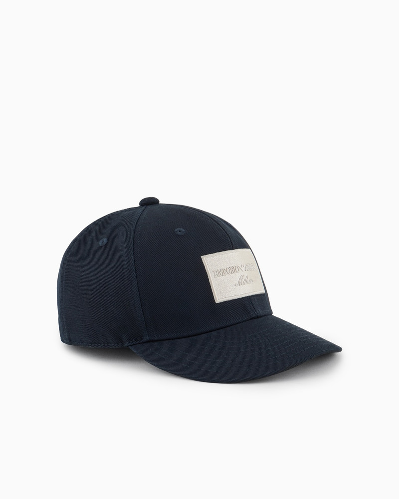 SNAPBACK CAP WITH LOGO EMBROIDERED PATCH 1