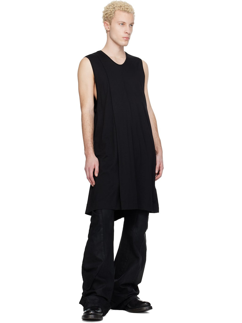Julius Black Tuck Flare Vest T-shirt outlook