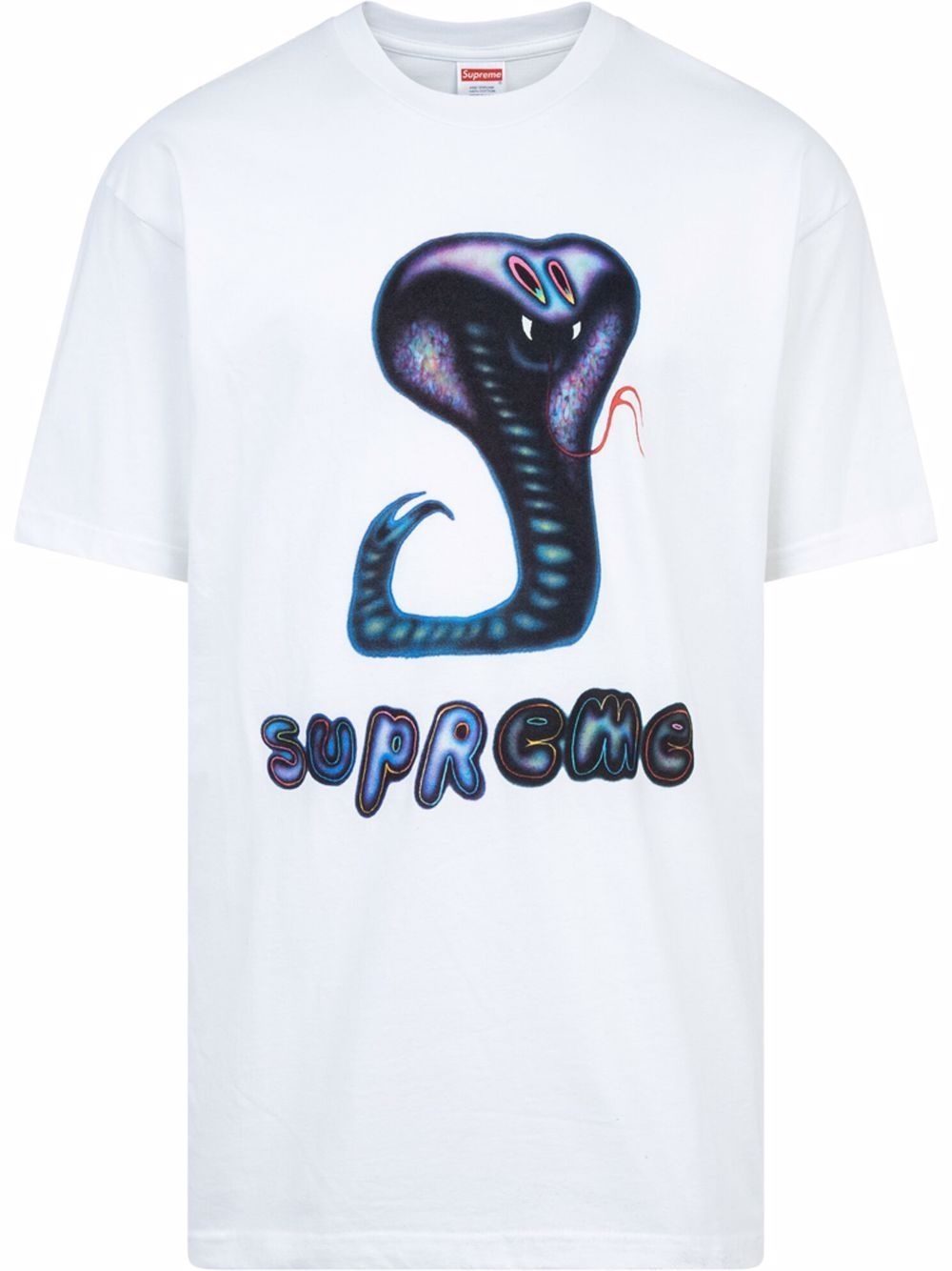 Snake print T-shirt - 1