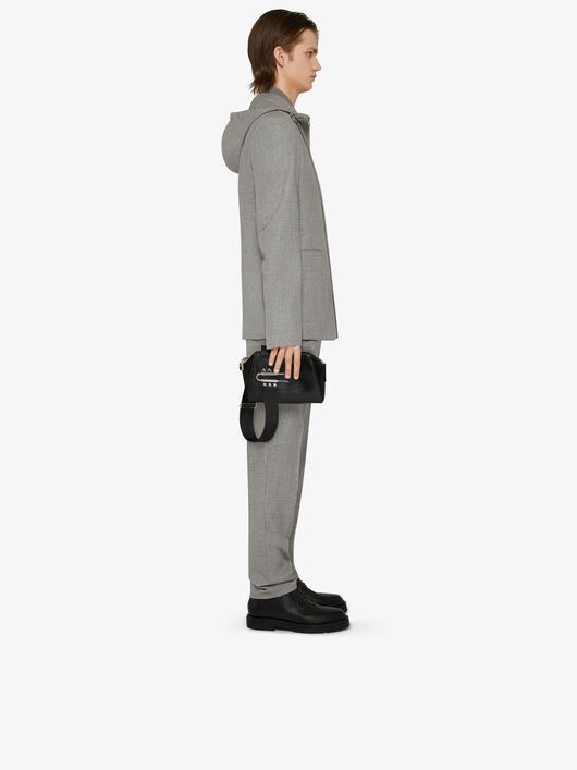 PANTS IN WOOL WITH METALLIC DETAILS - 3