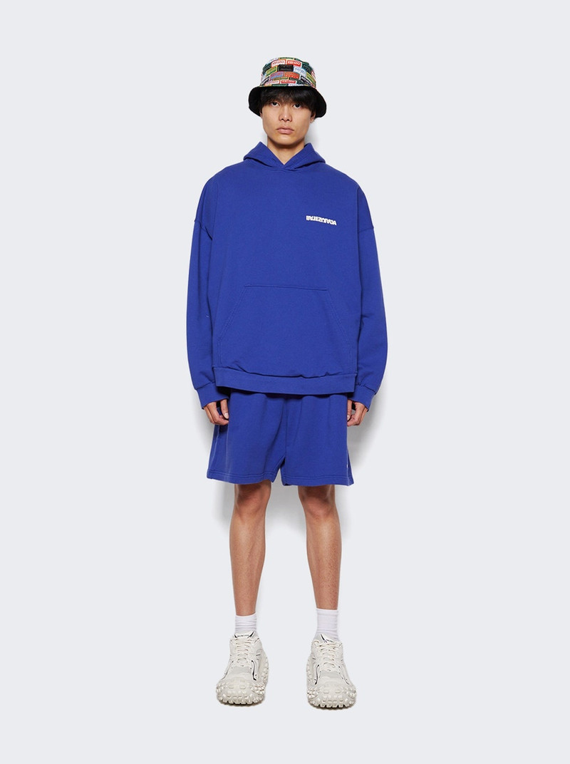 BALENCIAGA logo-print track shorts outlook