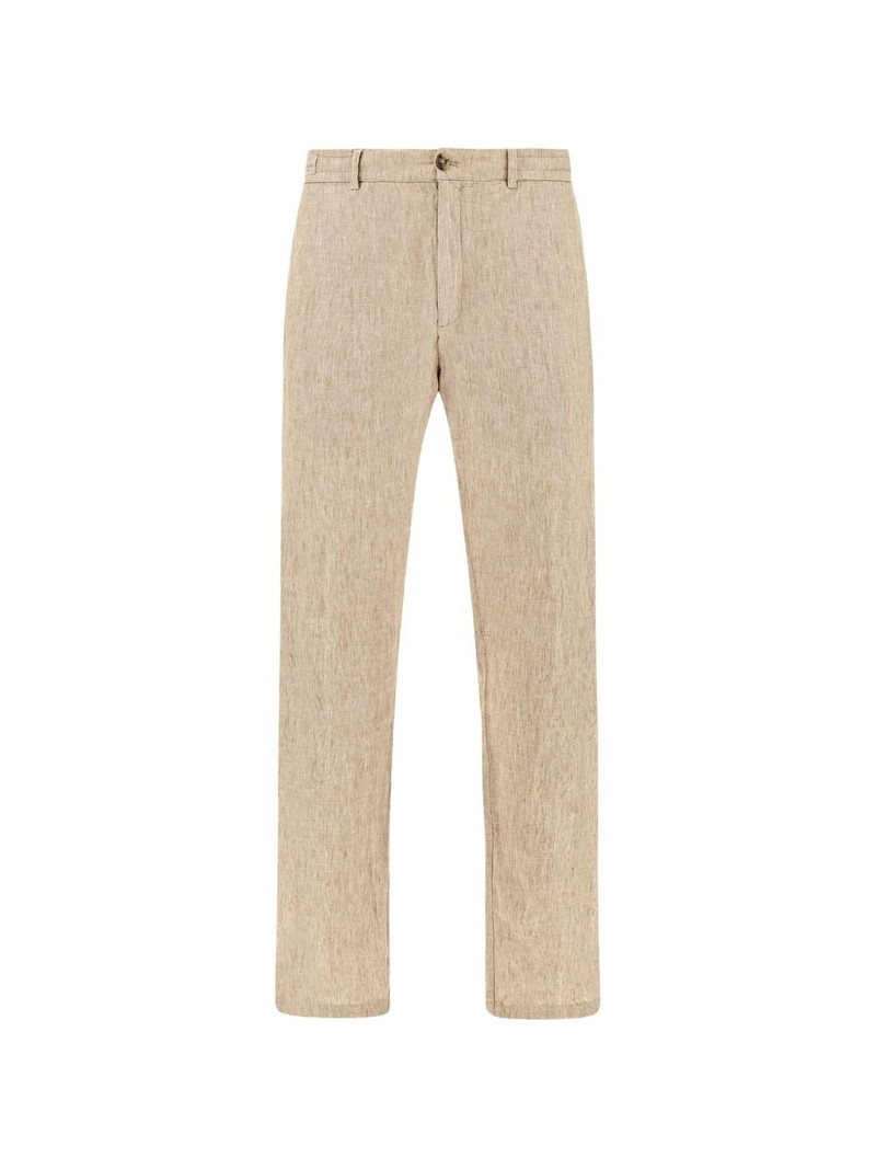 buttoned-pockets chino trousers 1