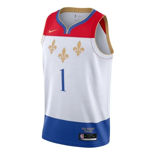 Nike Zion Williamson Swingman New Orleans Pelicans White CN1747-105 - 1