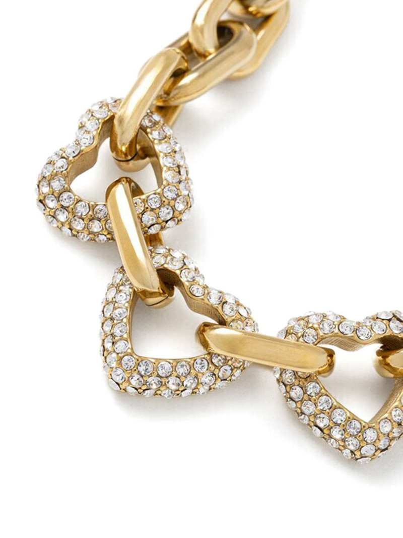 GUESS USA Beloved heart chain bracelet outlook