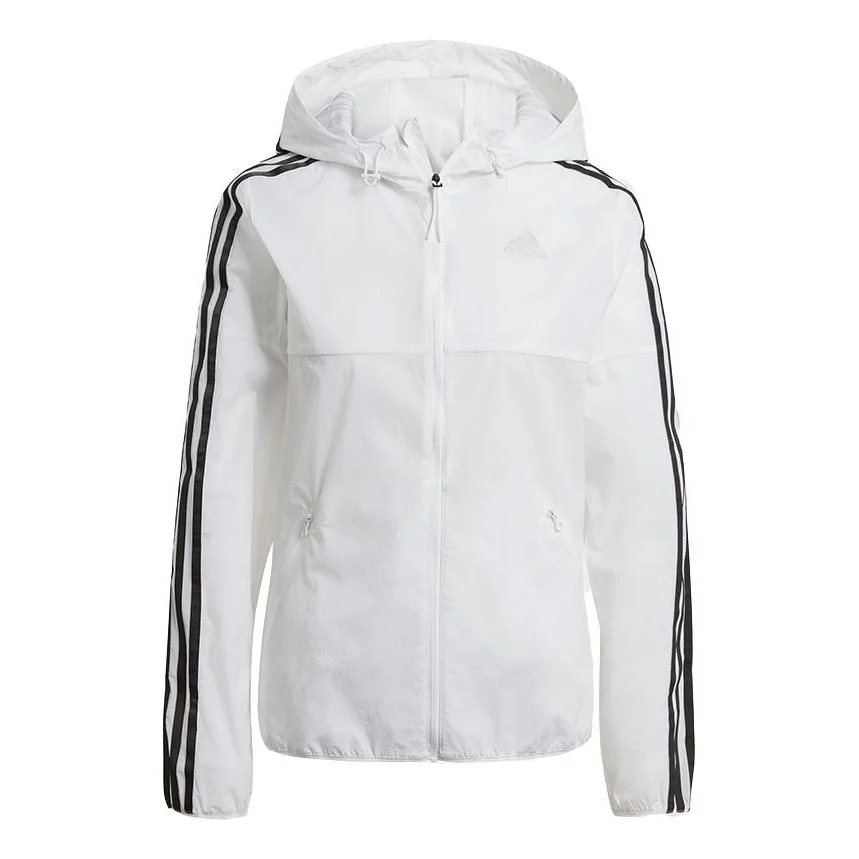 (WMNS) adidas Windbreaker Jacket 'White' GQ0564 - 1