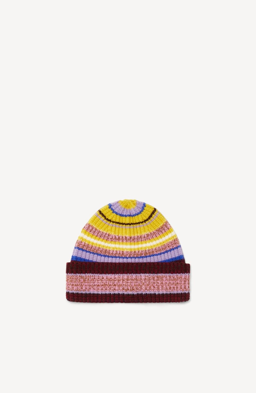 'Pop Cable' wool cap - 1