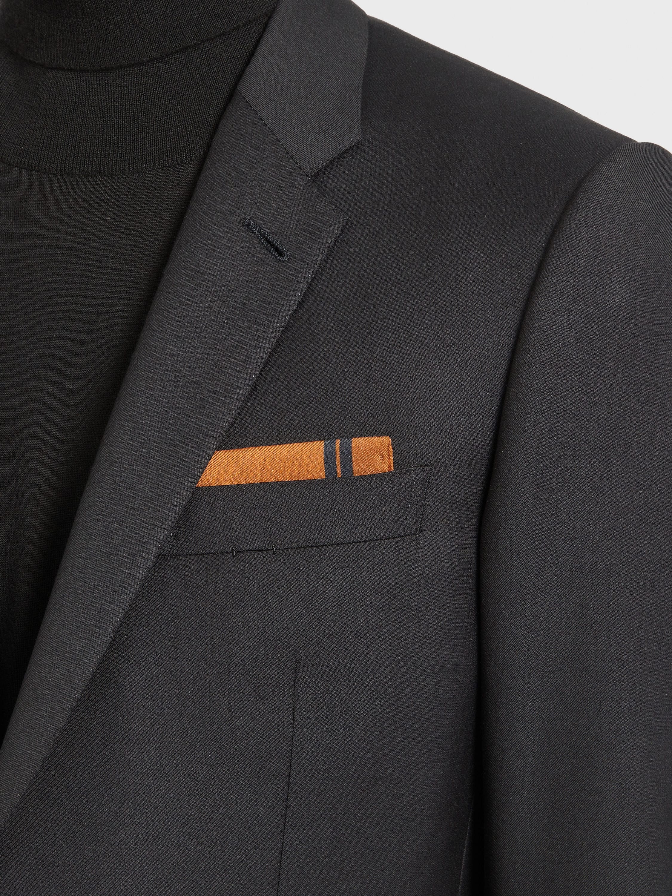 FOLIAGE SILK POCKET SQUARE - 3