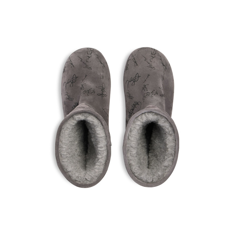 Men's Alaska Soft Bootie in Grey 6