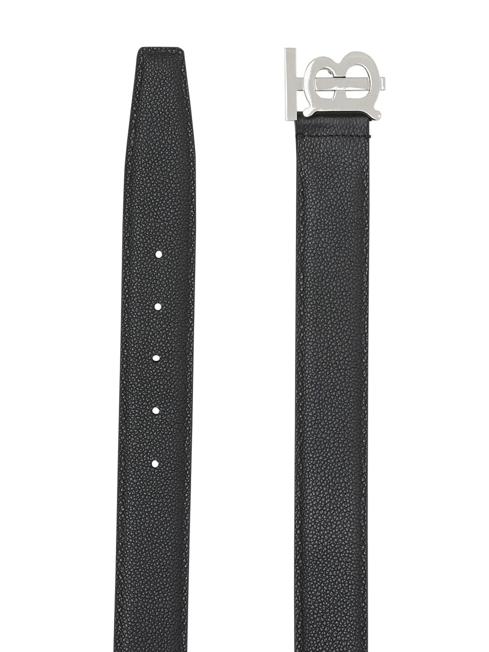 monogram-buckle belt - 2