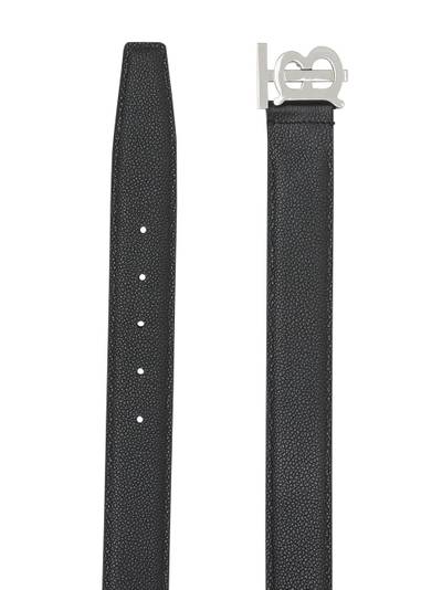 Burberry monogram-buckle belt outlook