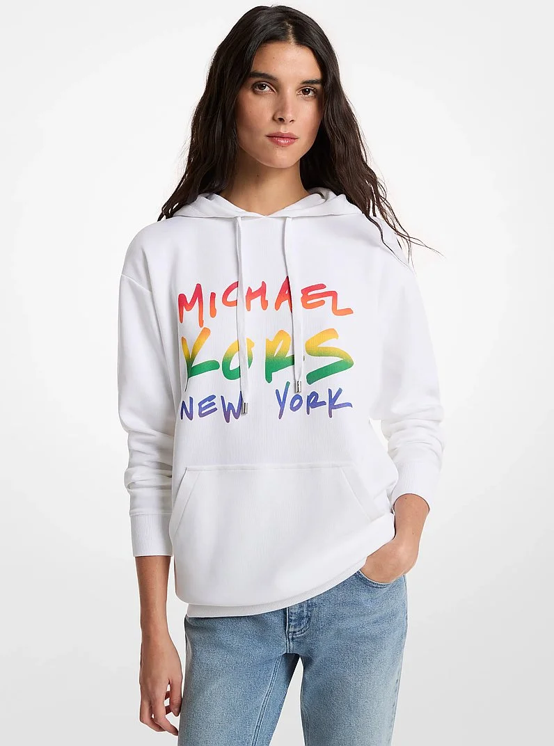 PRIDE Logo Cotton Blend Hoodie - 1