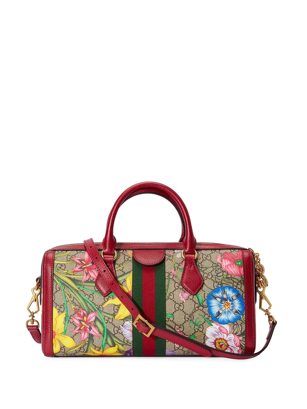 GG Flora Ophidia top handle bag - 3