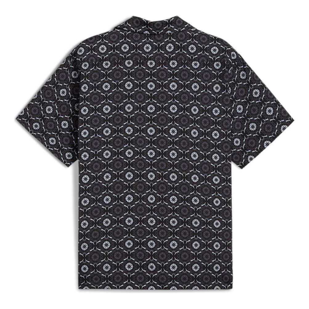 PUMA Classics New Prep Aop Woven Shirt 'Black' 627953-01 - 2
