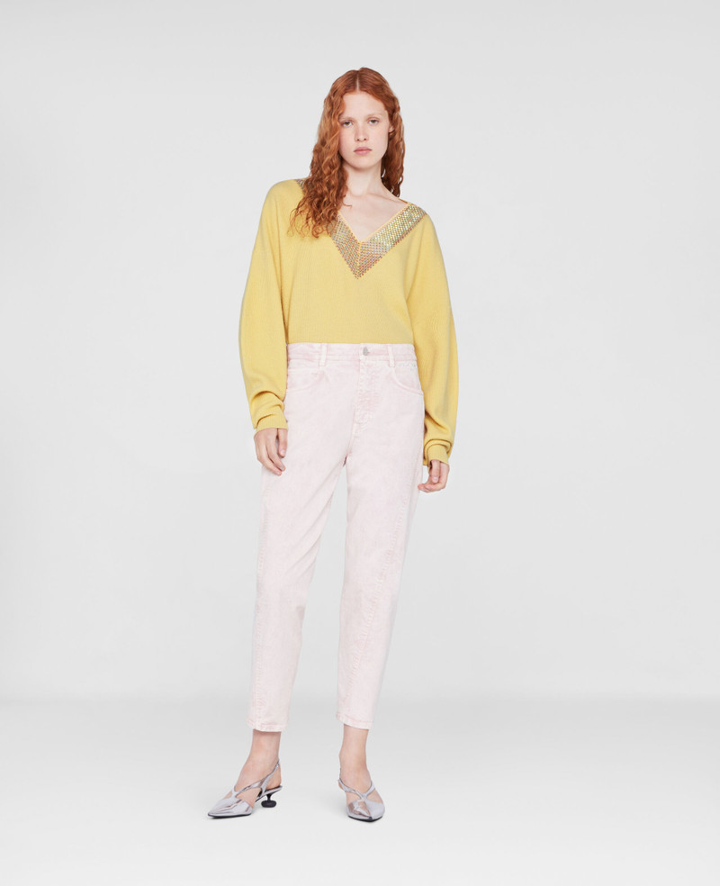 Stella McCartney Twisted Seam Denim Pants outlook
