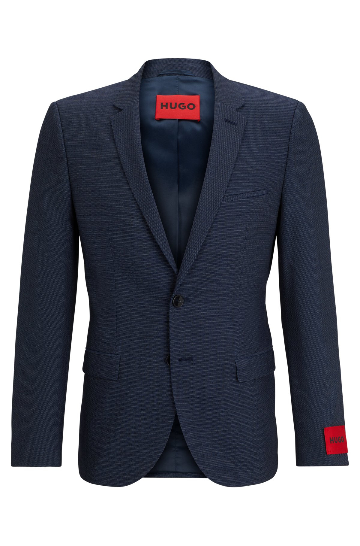 EXTRA-SLIM-FIT JACKET IN STRETCH TWILL - 1