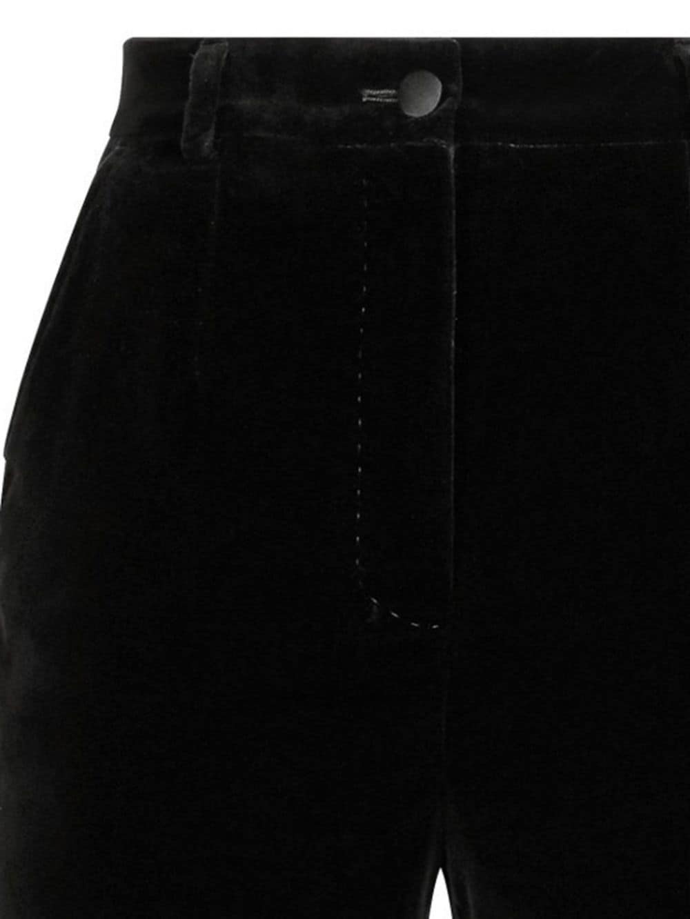 tailored velvet trousers - 2