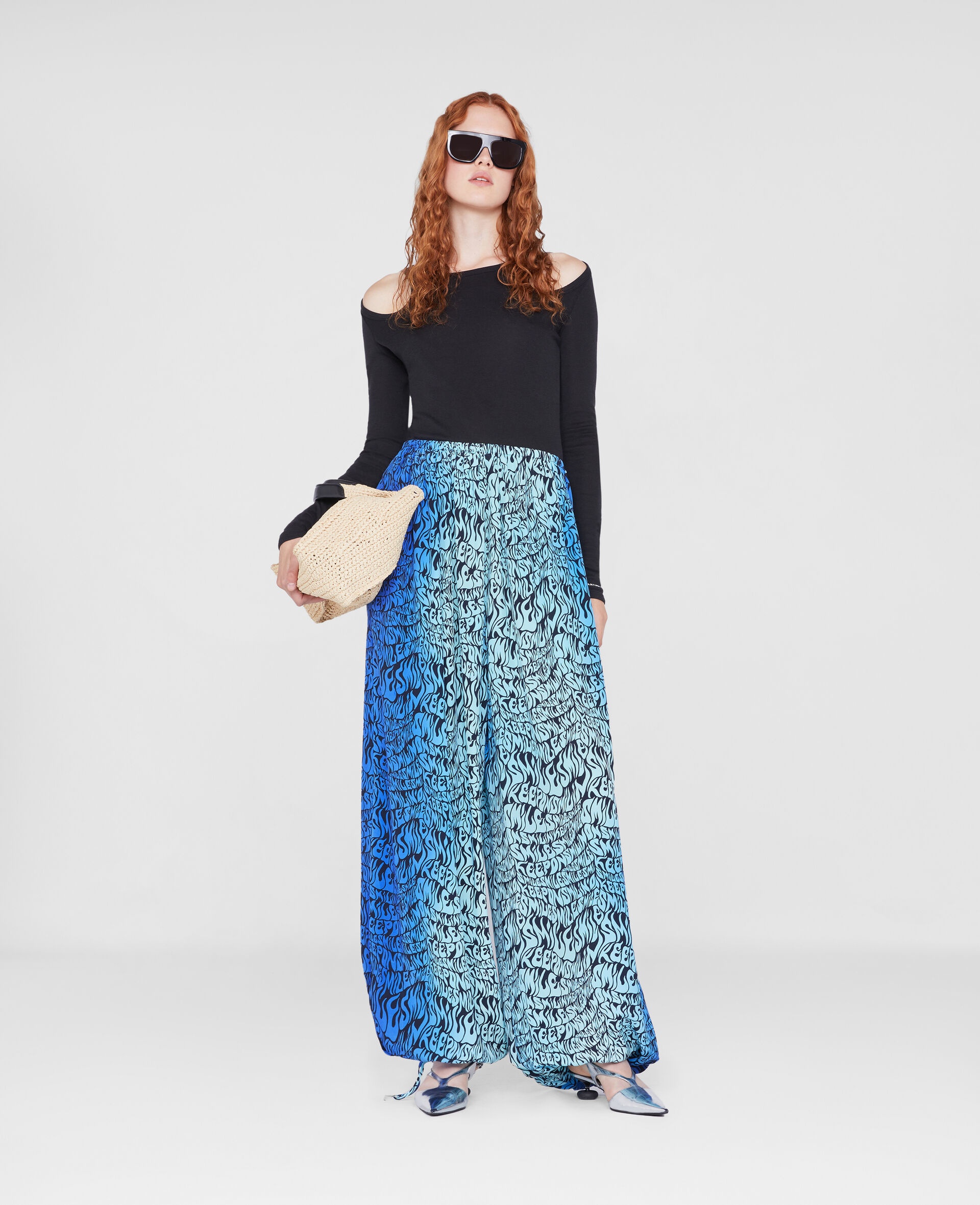 Harem Silk Pants - 2