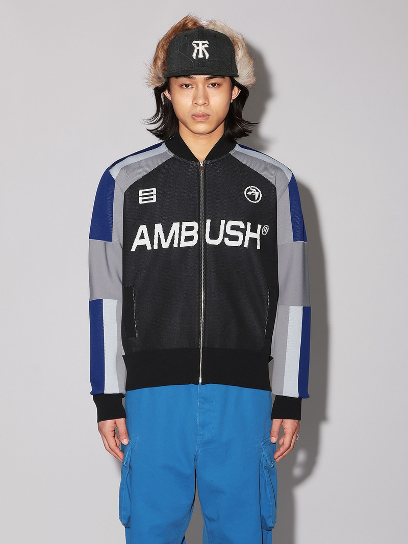 Ambush BIKER ZIP UP JERSEY KNIT outlook