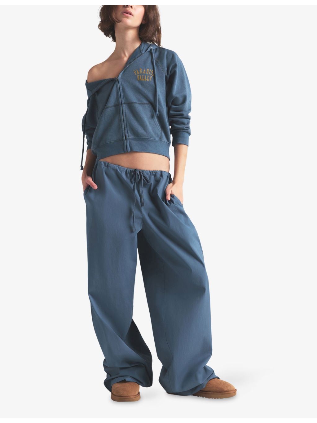Straight-Leg Relaxed Cotton-Jersey Jogging Bottoms - 2