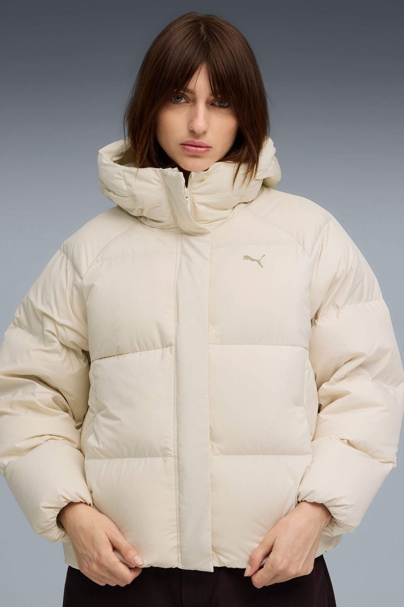 Hooded Down Puffer Jacket Women - 3