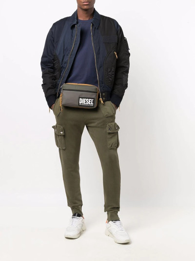 Diesel two-tone shell belt bag outlook