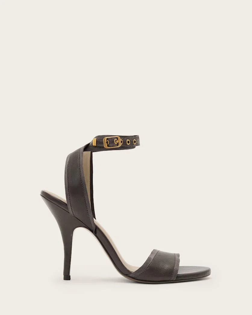 VERA LEATHER HEELS - 1