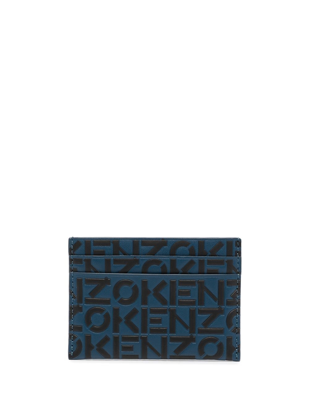 monogram print cardholder - 2