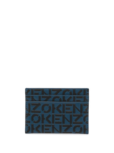 KENZO monogram print cardholder outlook