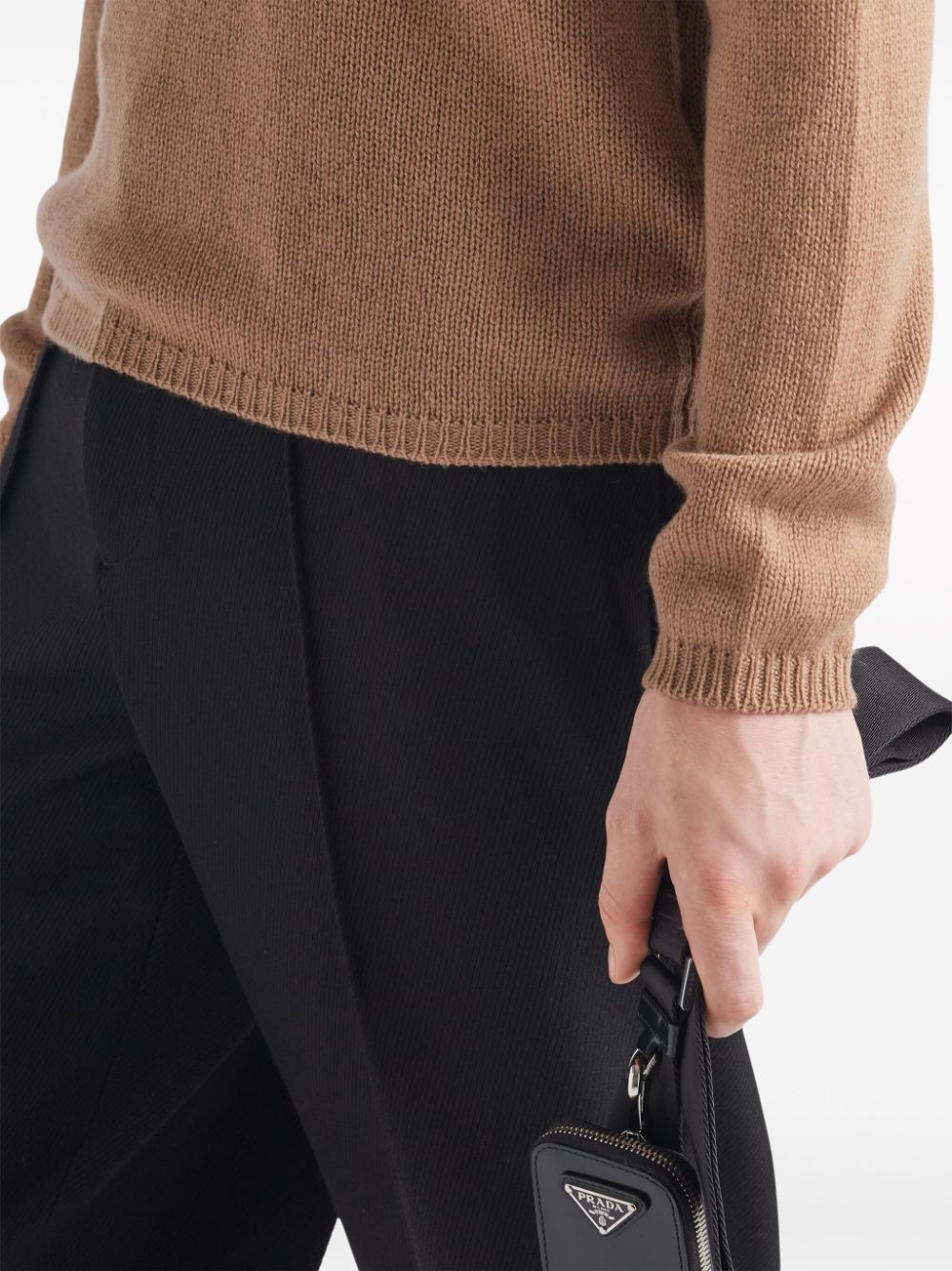 long-sleeve cashmere jumper - 5