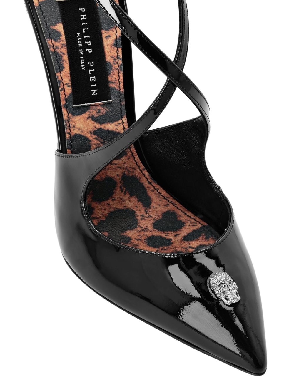 120mm skull strass pumps - 4