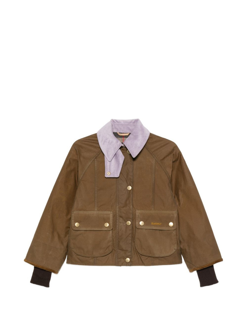 Beadnell corduroy-collar jacket 1