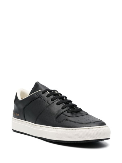 Common Projects polished-finish lace-up sneakers outlook