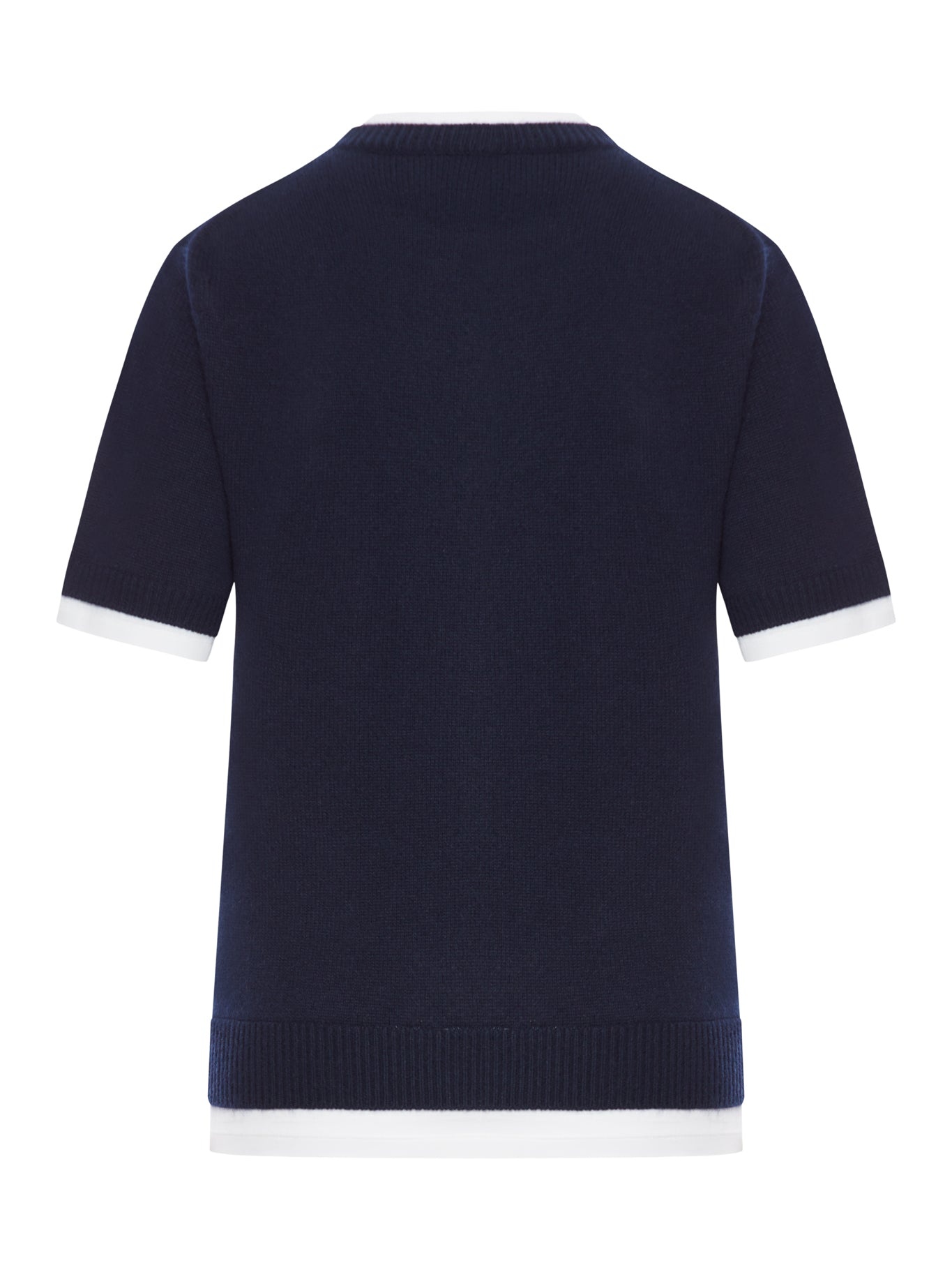 Tシャツ・カットソー MIU MIU CASHMERE T-SHIRT Miu Miu T Shirt Blue Womens Miu Miu